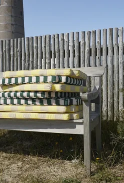 Skagerak Drachmann seat cushion, lemon - sand