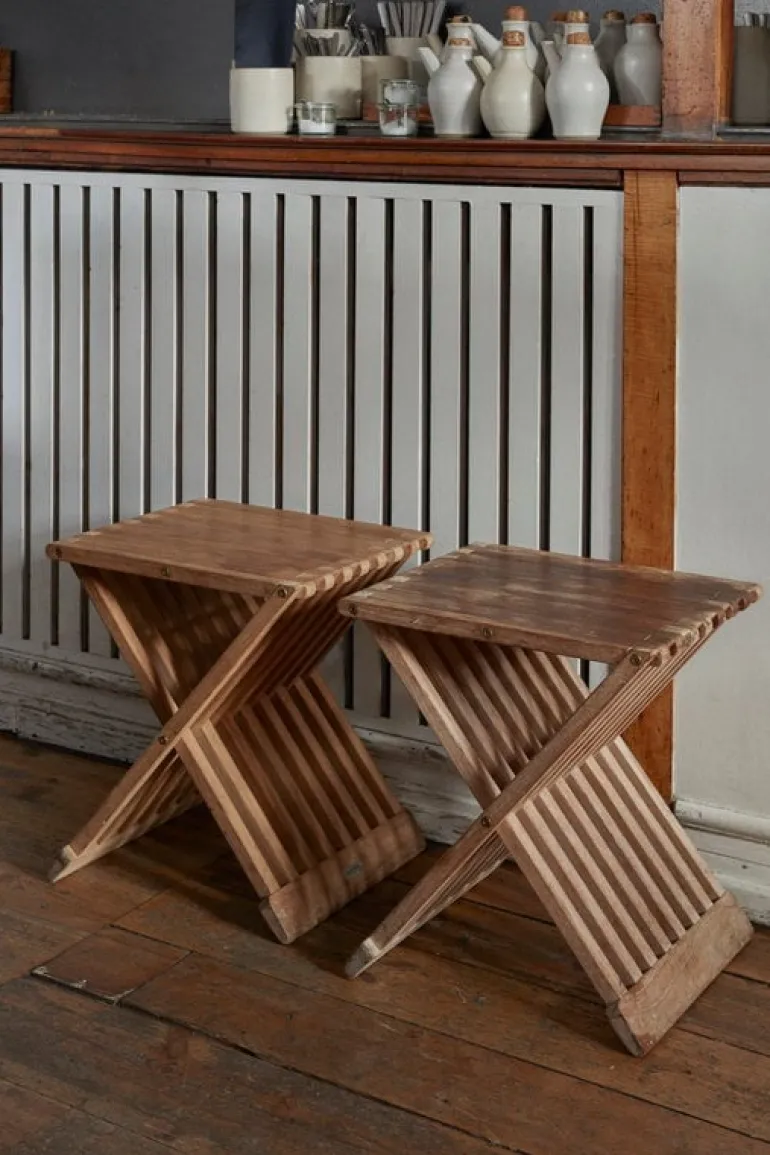 Skagerak Fionia stool, teak