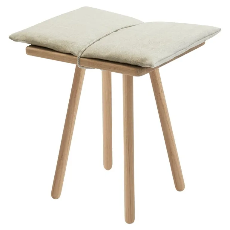 Skagerak Georg stool, oak - linen