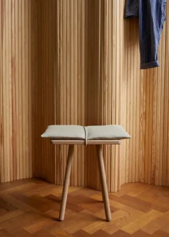 Skagerak Georg stool, oak - linen