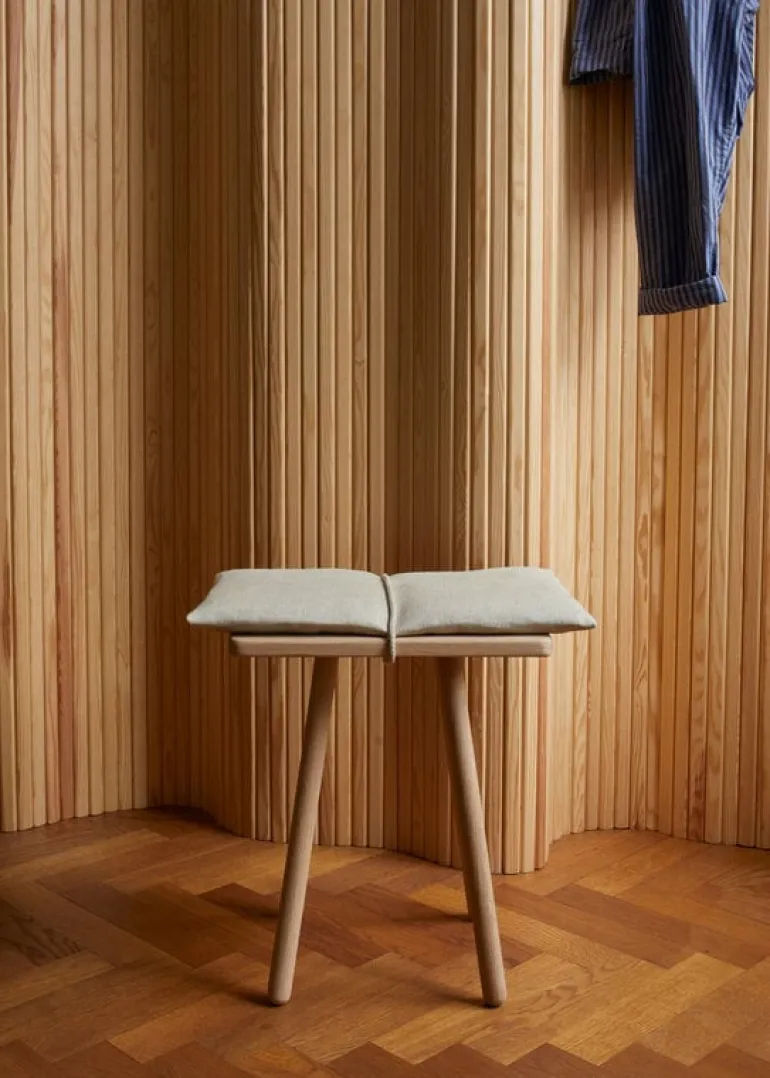 Skagerak Georg stool, oak - linen