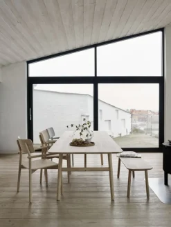 Skagerak Hven bench, untreated oak