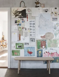 Skagerak Hven bench, untreated oak