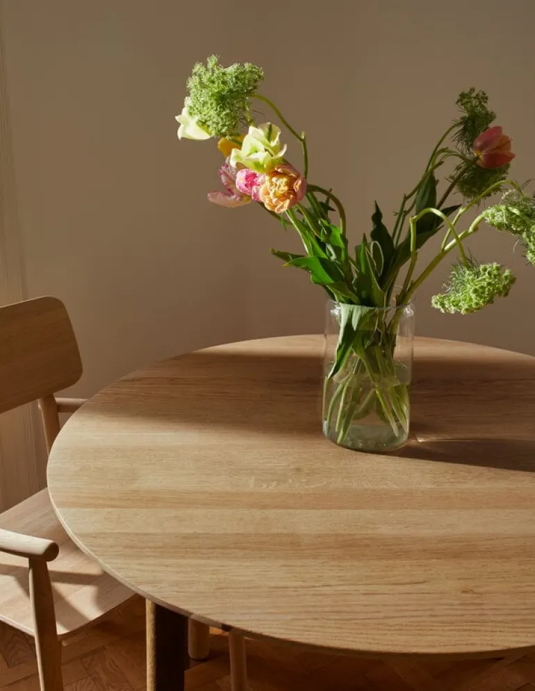 Skagerak Hven table 110 cm, oiled oak