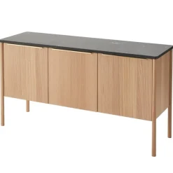 Skagerak Jut cabinet, black marble