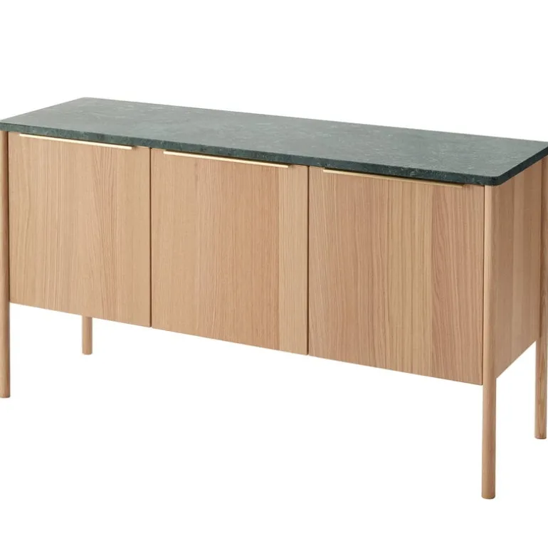 Skagerak Jut cabinet, green marble