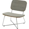 Skagerak Lilium lounge chair cushion, ash grey