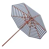 Skagerak Messina parasol ø 270 cm, striped, blue - white