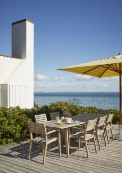 Skagerak Messina umbrella 300 x 300 cm, lemon - sand