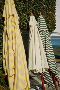 Skagerak Messina umbrella 300 x 300 cm, lemon - sand