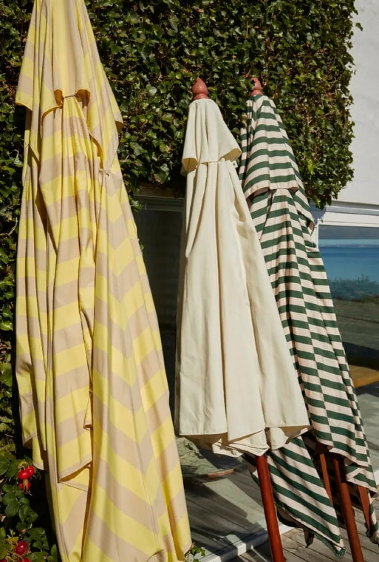 Skagerak Messina umbrella 300 x 300 cm, lemon - sand