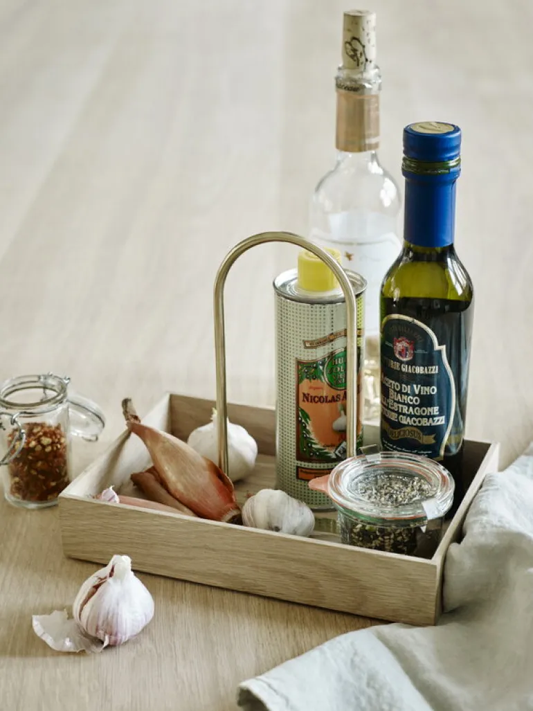 Skagerak Norr condiment stand, oak