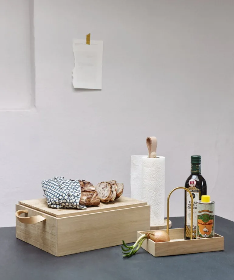 Skagerak Norr condiment stand, oak