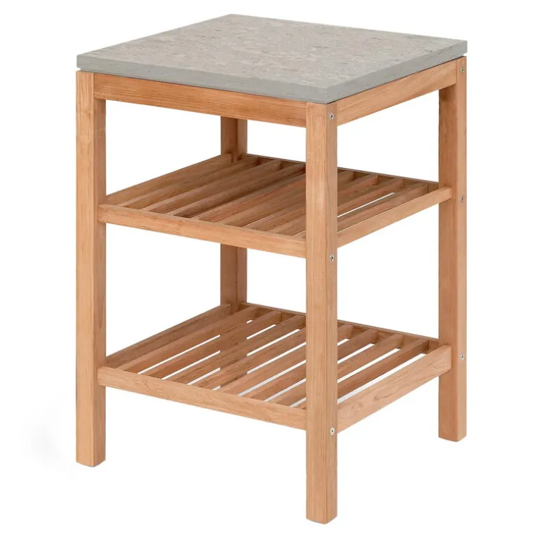 Skagerak Pantry Module 1, teak - limestone