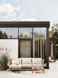 Skagerak Tradition lounge chair, teak - light sand