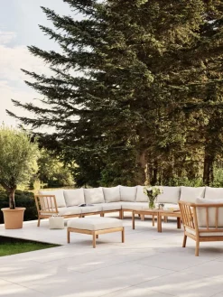 Skagerak Tradition lounge chair, teak - light sand