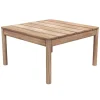 Skagerak Tradition lounge table, high, teak