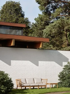 Skagerak Tradition lounge table, high, teak