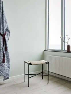 Skagerak Vent stool, black - paper cord
