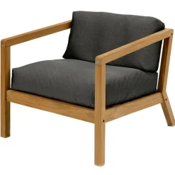 Skagerak Virkelyst chair, teak - charcoal