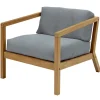 Skagerak Virkelyst chair, teak - ash grey