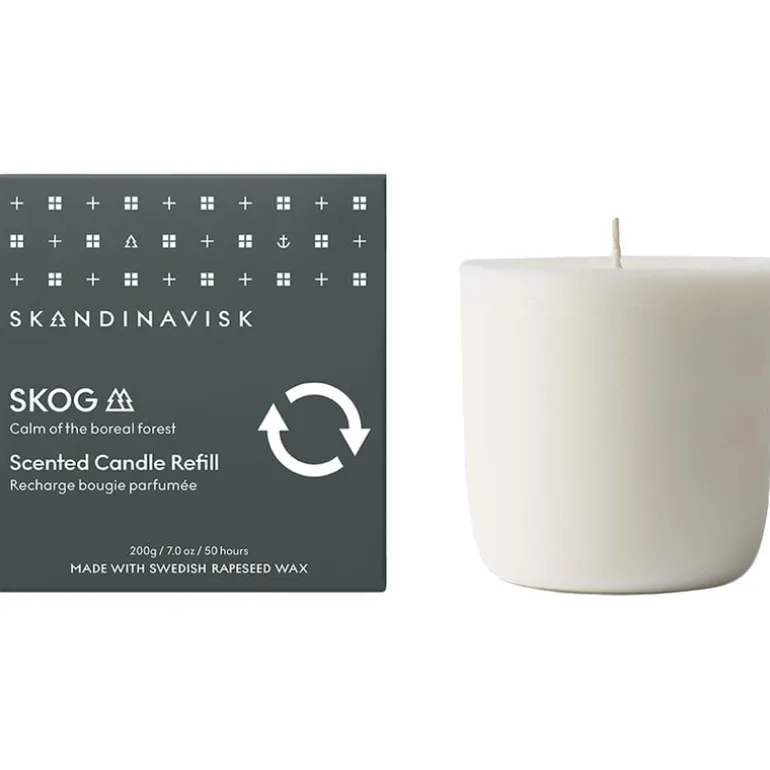 Skandinavisk Scented candle refill, SKOG, large