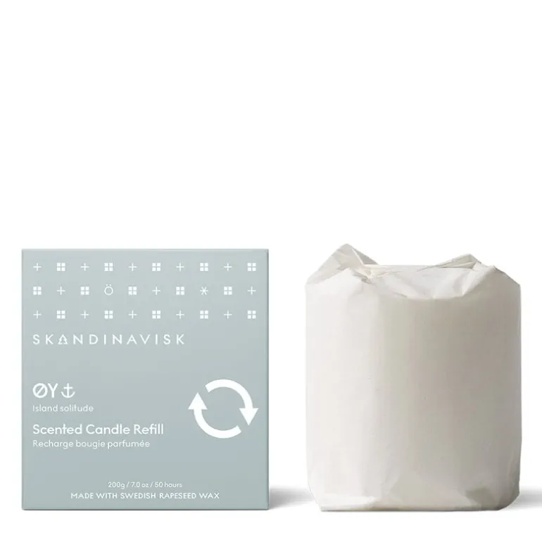Skandinavisk Scented candle refill, ØY, large