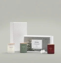 Skandinavisk Scented candle set, 3 pcs, ÖNSKA