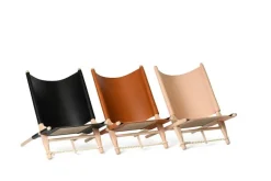 Skovshoved Møbelfabrik OGK safari chair, beech - cognac leather