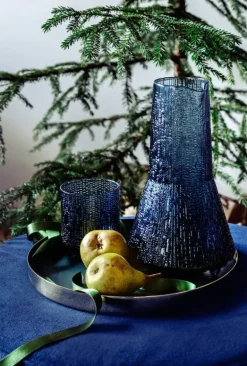 Skultuna Karui tray, dark green leather