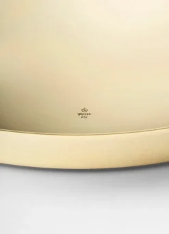 Skultuna Karui tray, medium, ink blue leather