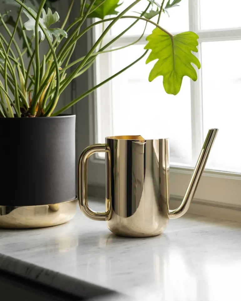 Skultuna Nurture watering can, brass