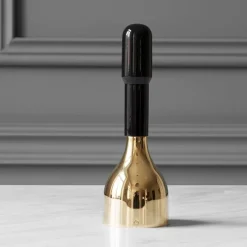 Skultuna Ring my Bell, black - brass