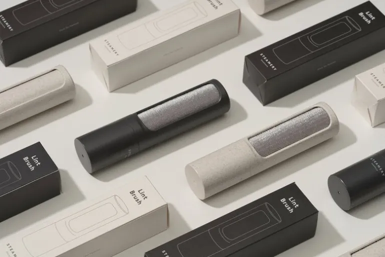 Steamery Lint brush, beige