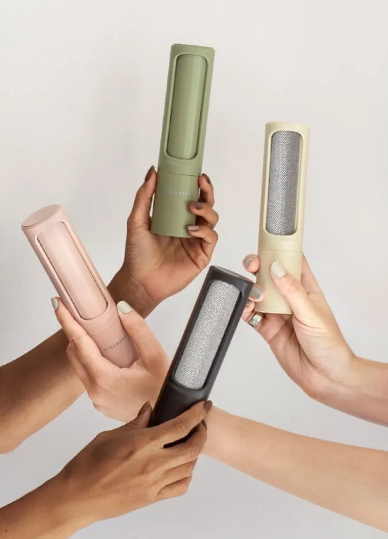 Steamery Lint brush, rose