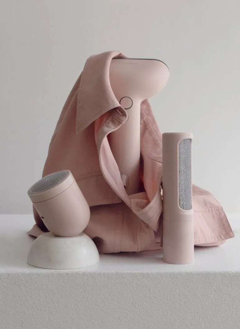 Steamery Lint brush, rose