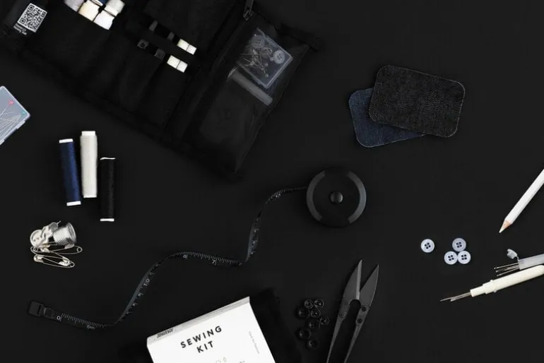 Steamery Sewing kit, black