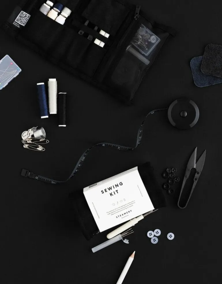 Steamery Sewing kit, black