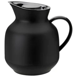 Stelton Amphora vacuum jug for tea, 1 L,  soft black
