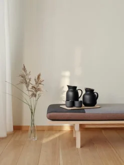 Stelton Amphora vacuum jug for coffee, 1 L, soft black