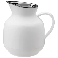Stelton Amphora vacuum jug for tea, 1 L, soft white