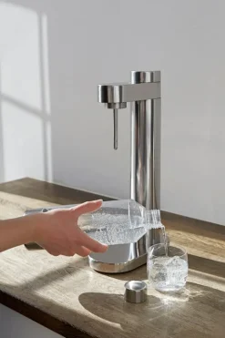 Stelton Brus carbonating bottle, 1,15 L, steel