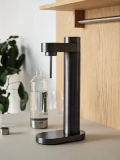Stelton Brus carbonator, black metallic