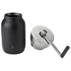 Stelton Collar coffee grinder, black - steel