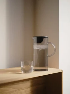 Stelton EM77 jug with lid, 1,5 L, smoke