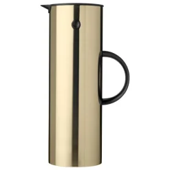 Stelton EM77 vacuum jug, 1,0 L, brass