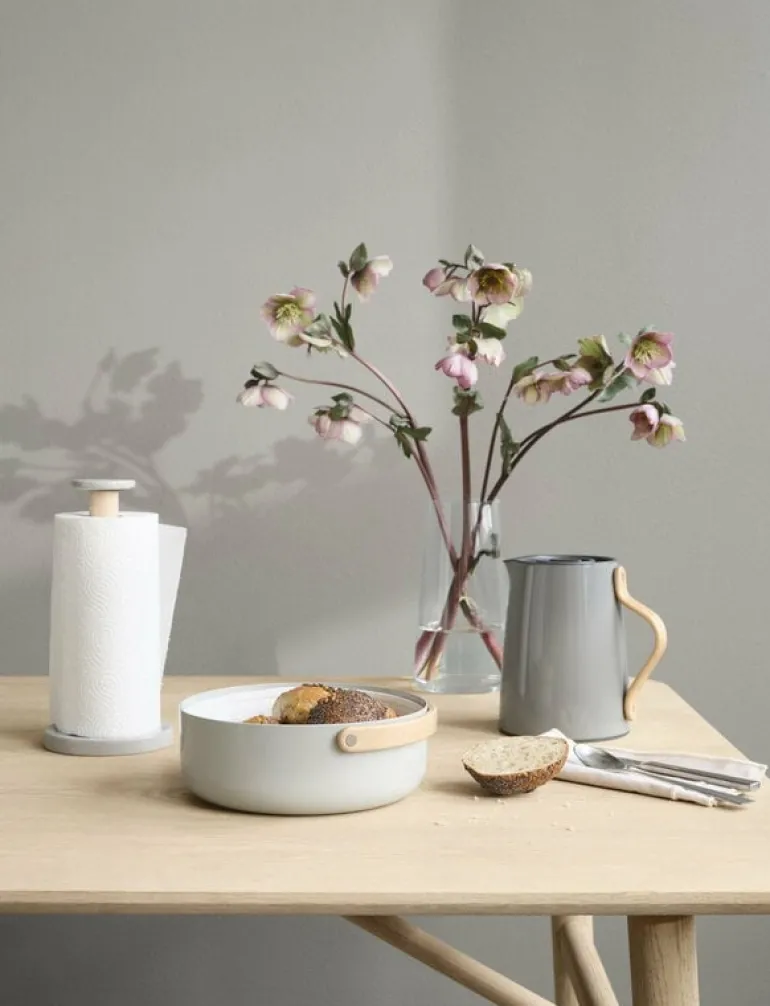 Stelton Emma kitchen roll holder, grey