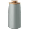 Stelton Emma storage jar, small, grey