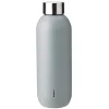 Stelton Keep Cool water bottle, 0,6 L, light grey