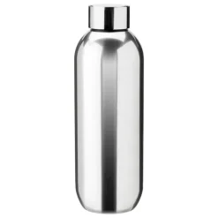 Stelton Keep Cool water bottle, 0,6 L, steel